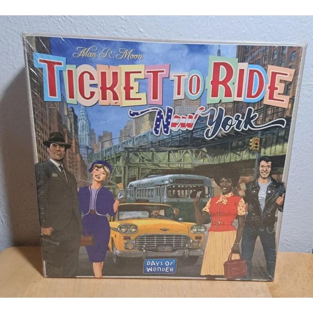 BRAND NEW SEALED Ticket To Ride New York Days of Wonder Board Game